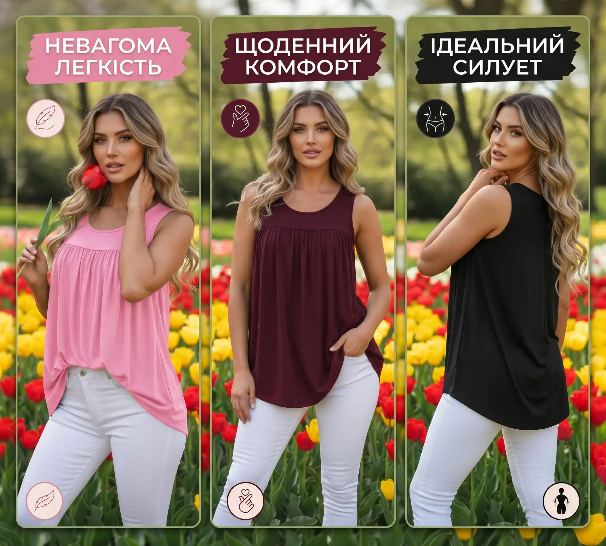 Туніка базова — вільний крій і неймовірна легкість